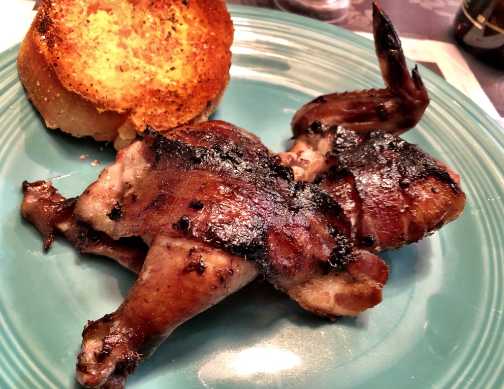 Bacon-Wrapped Cornish Hens