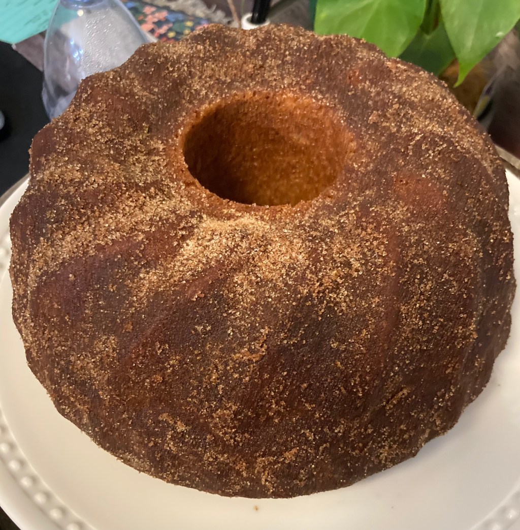 Apple-Cider Doughnut Cake