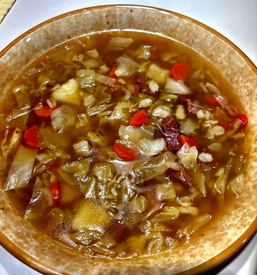 Corned Beef & Cabbage&nbsp;Soup